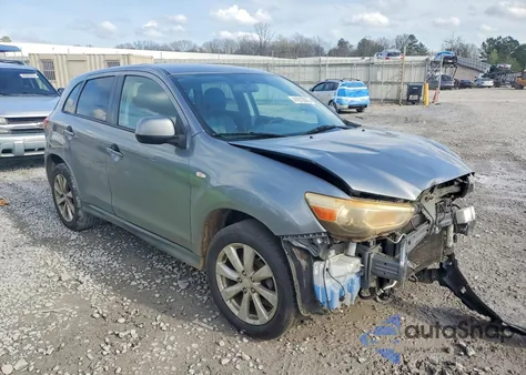 2014 Mitsubishi Outlander Sport Es из США, поврежденный, VIN 4A4AP3AU0EE029925